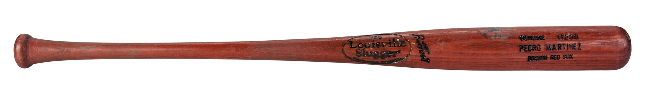 2001-04 Pedro Martinez Batting Practice Used Louisville Slugger H238 Model Bat (PSA/DNA)